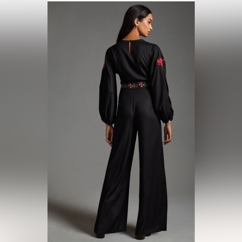 FARM RIO Embroidered Jumpsuit Size XS - Picture 2 of 12